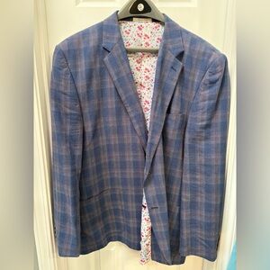 Southern Pines Plaid and Floral Sports Coat